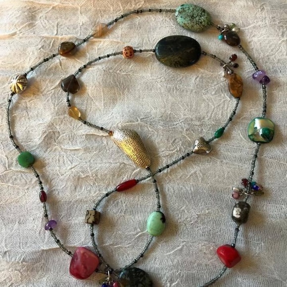 ⭐️MADE TO ORDER EXAMPLE⭐️ Multi gemstone necklace - Picture 1 of 1